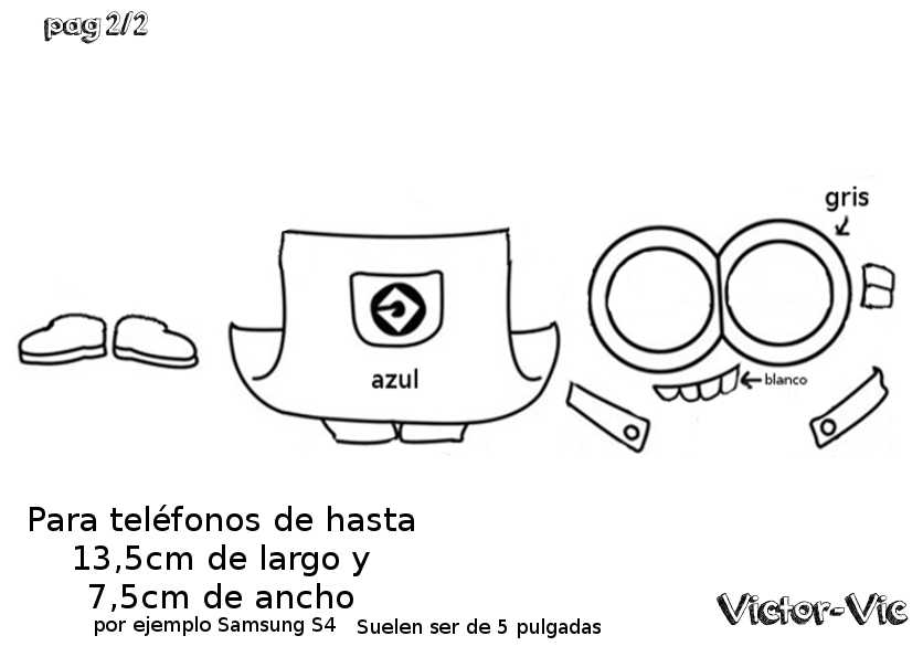 plantilla minion 2