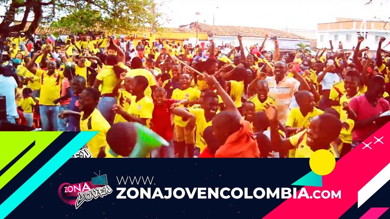  Celebración en Guchené por la Selección Colombia