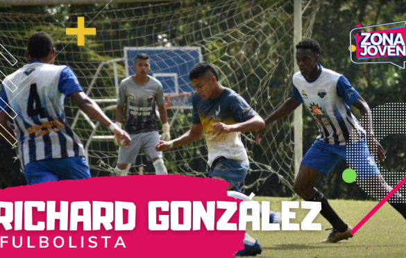  Richard González, joven promesa del fútbol colombiano