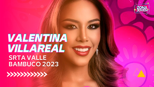  Valentina Villarreal es la Srta Valle Bambuco 2023