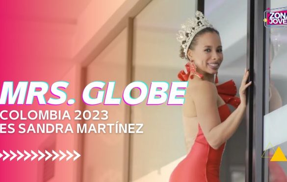 Palmirana Sandra Martínez es Mrs Globe Colombia 2023
