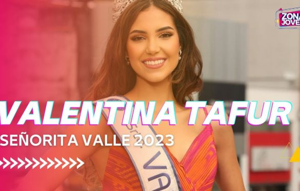 Valentina Tafur la nueva Srta Valle 2023